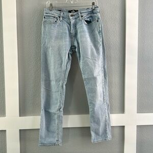 Men’s Hollister skinny epic flex light blue jeans